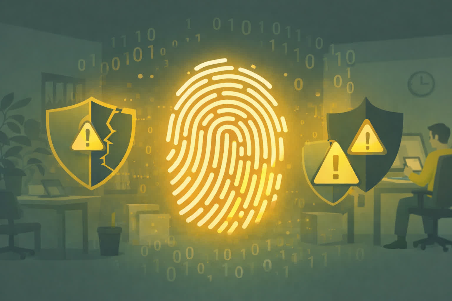 Riesgos de privacidad del fichaje biométrico con huella dactilar en empresas