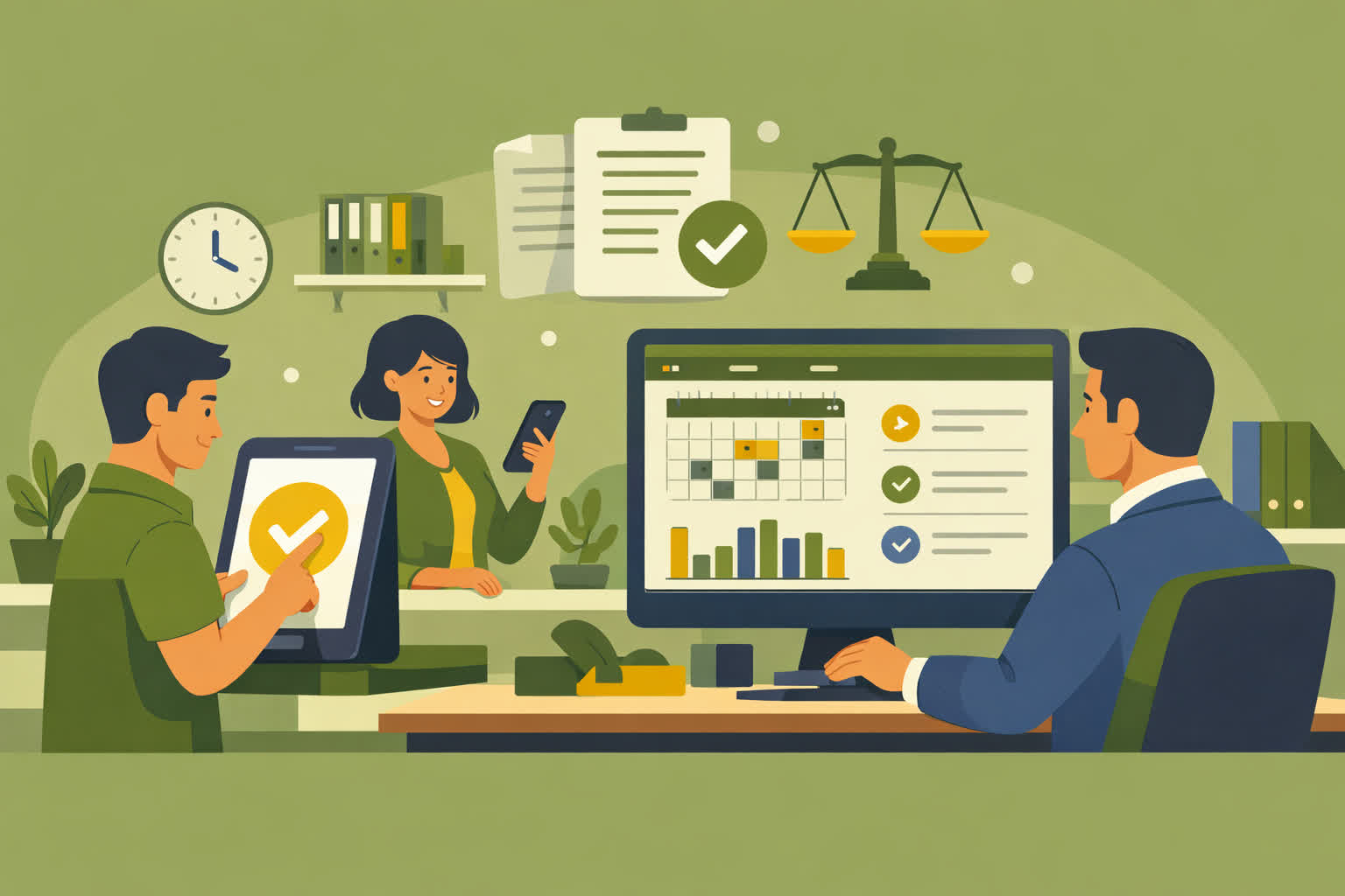 Software de control horario en pymes según la nueva ley de 2026