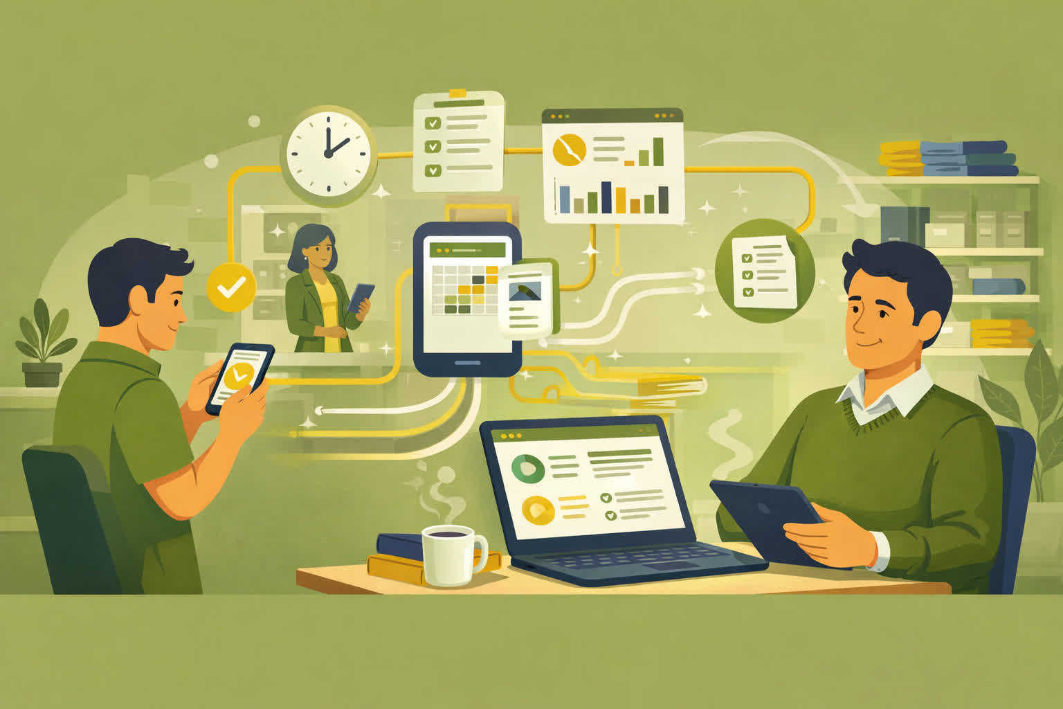 Ventajas del software de fichaje digital para pymes en España