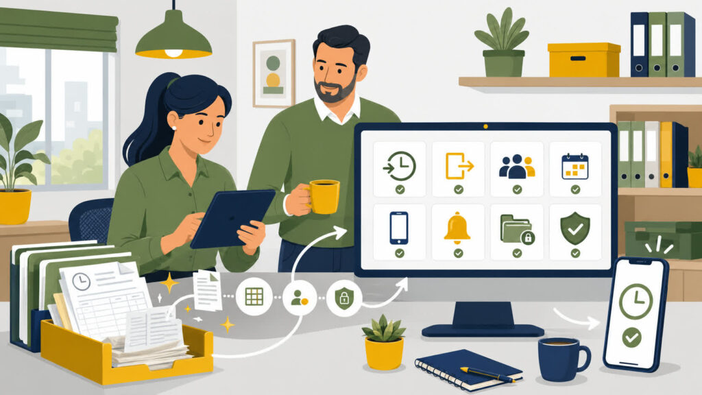 Aplicación control horario para digitalizar el fichaje en una pyme