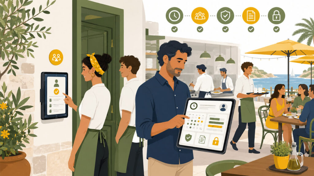 App de fichaje digital para restaurantes de temporada en Mallorca