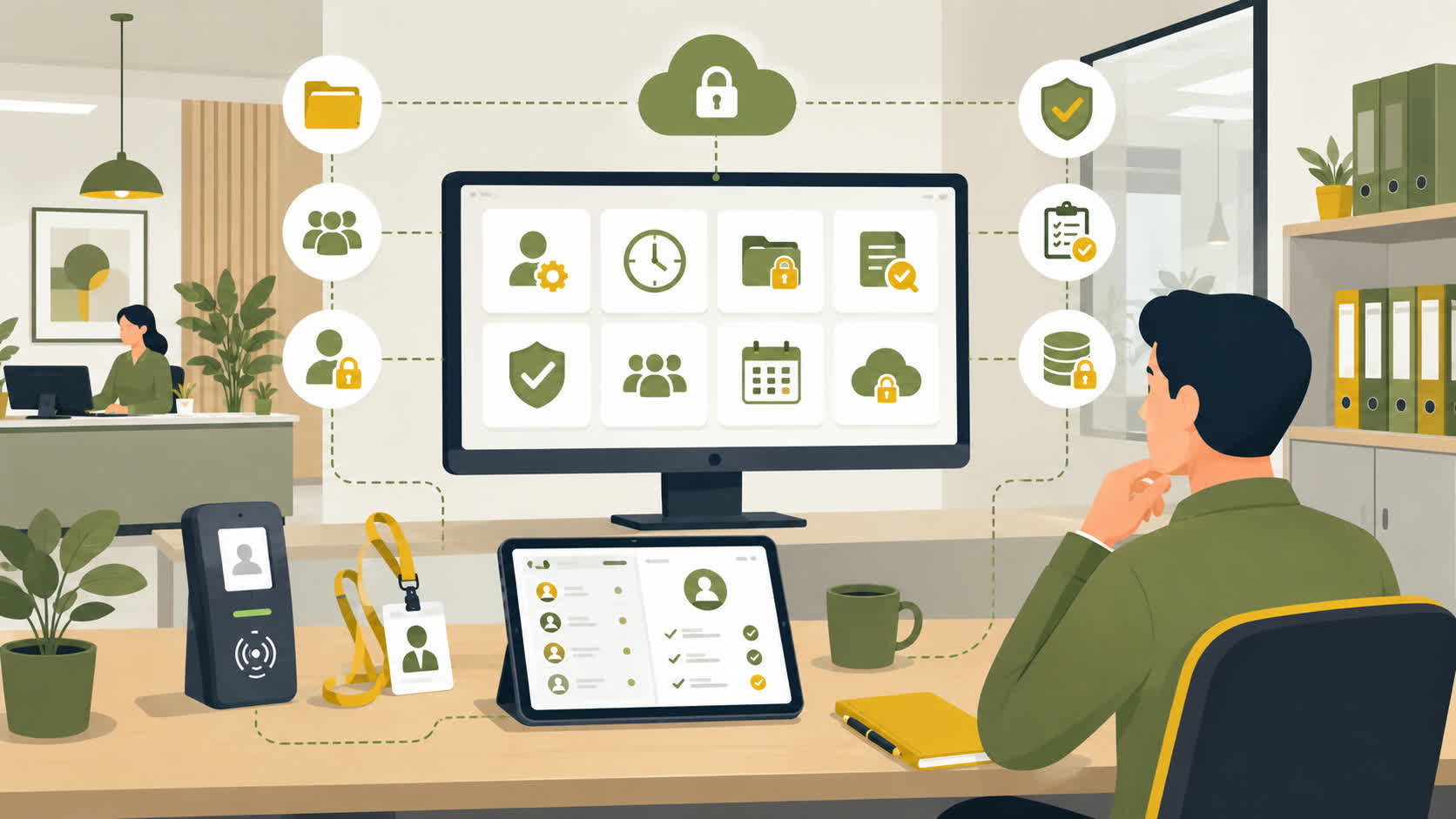 Buenas prácticas de privacidad en control horario y accesos digitales