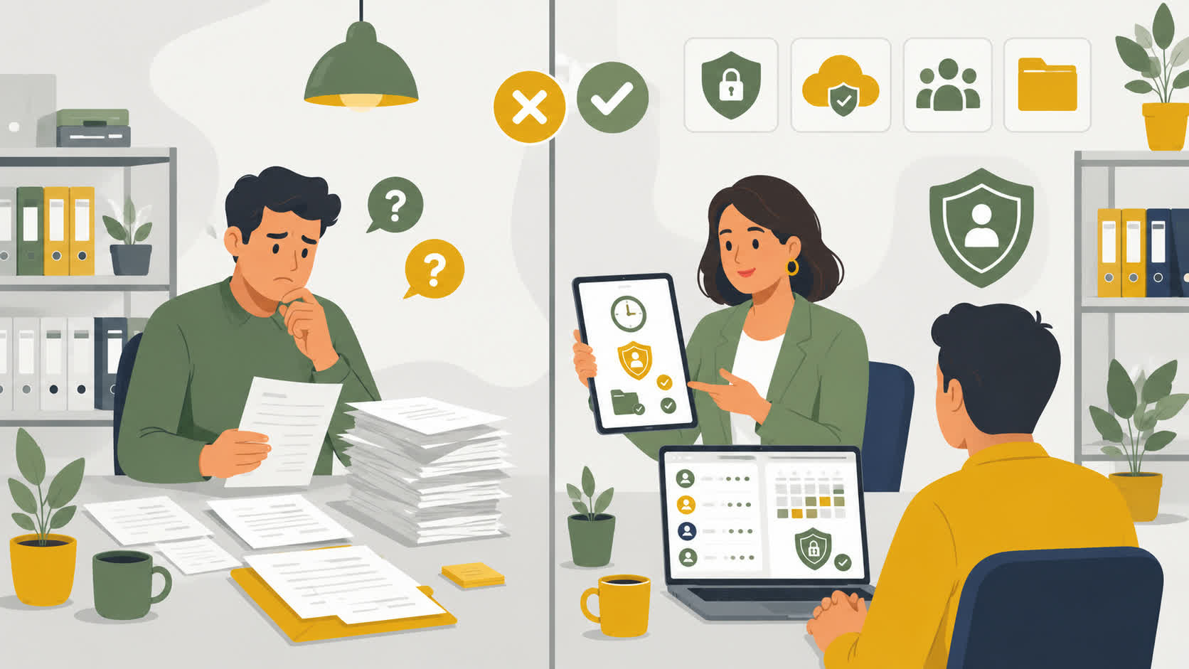 Diferencia entre consentimiento e información en el fichaje laboral digital
