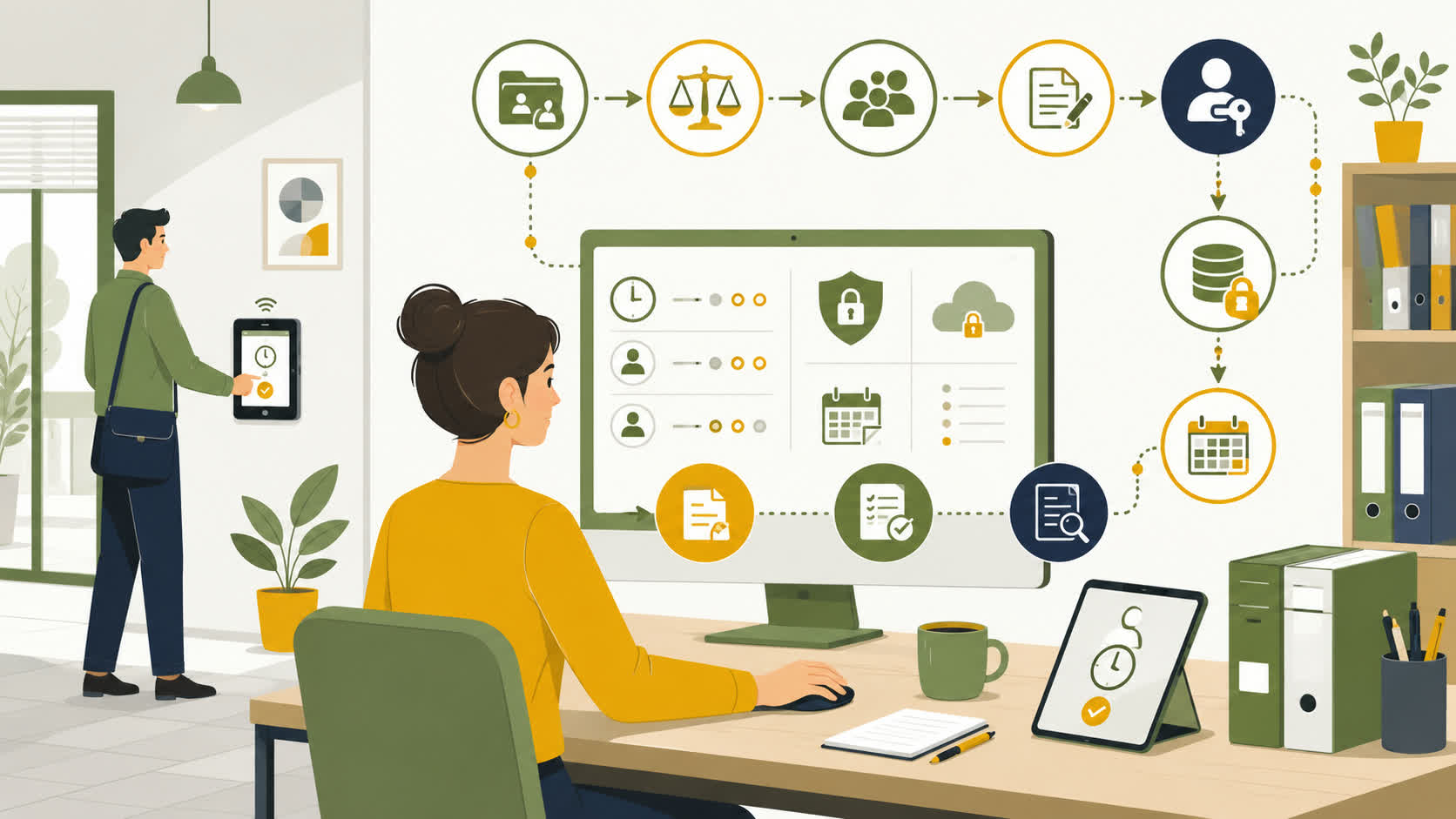 Paso a paso de auditoría LOPD para software de control horario
