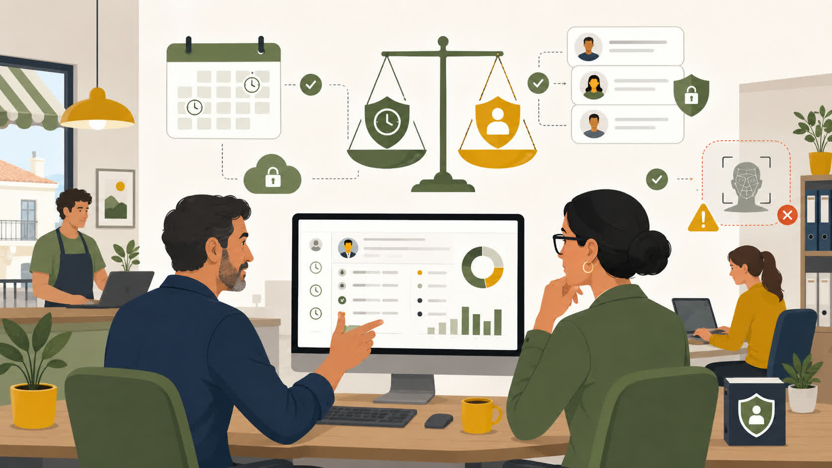 Registro horario legal y protección de datos en empresas españolas