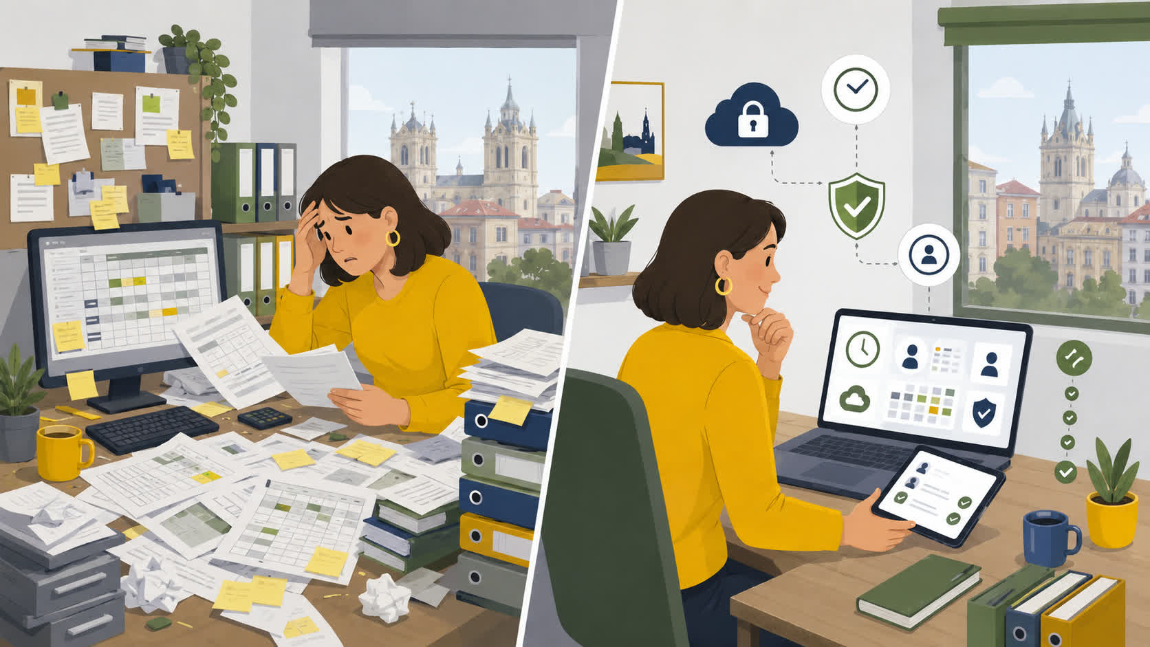 Software de fichaje para evitar errores de registro horario en micropymes