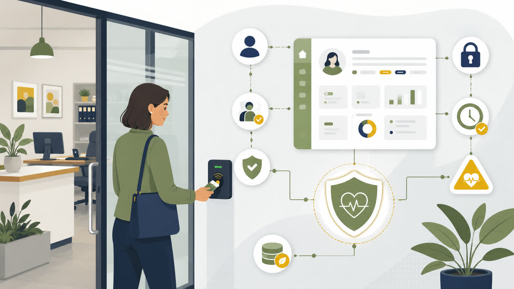 Tratamiento de datos de salud en sistemas de control de accesos laborales