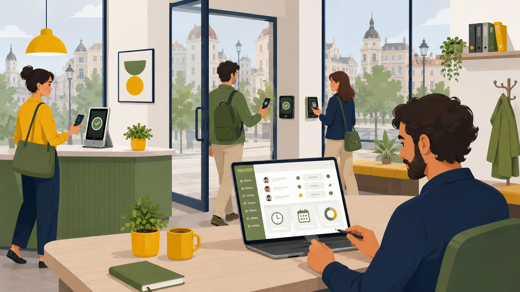 Software de fichaje digital para pymes con control horario sencillo